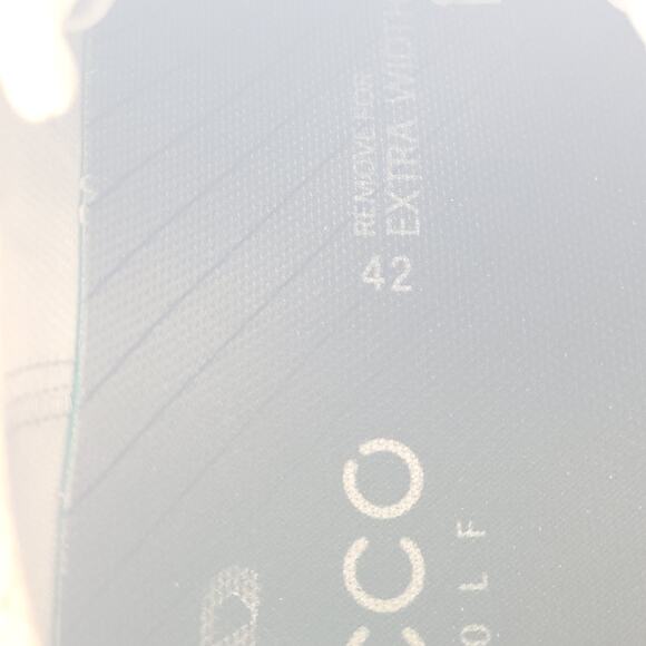 ECCO  Golf D-Three Boa white blue men's size 42  9 us - Picture 9 of 9